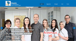 Desktop Screenshot of orthopaedie-karlsruhe.de